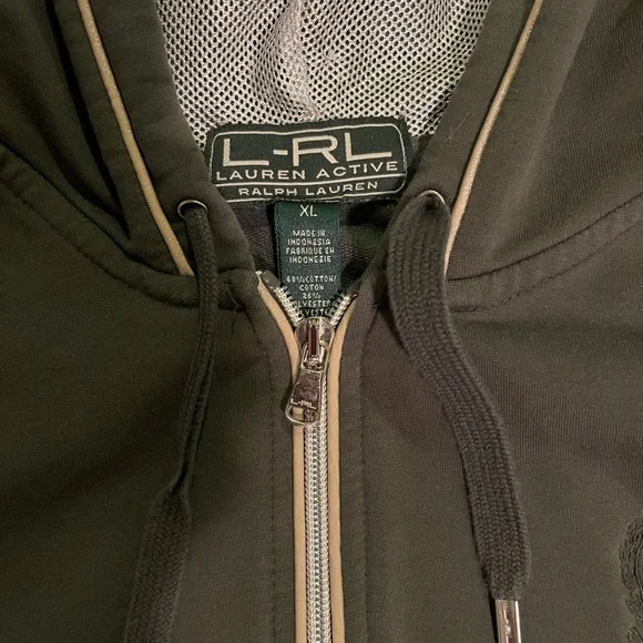 Womens Lauren Active Ralph Lauren full zip grey jacket XL - Picture 5 of 13